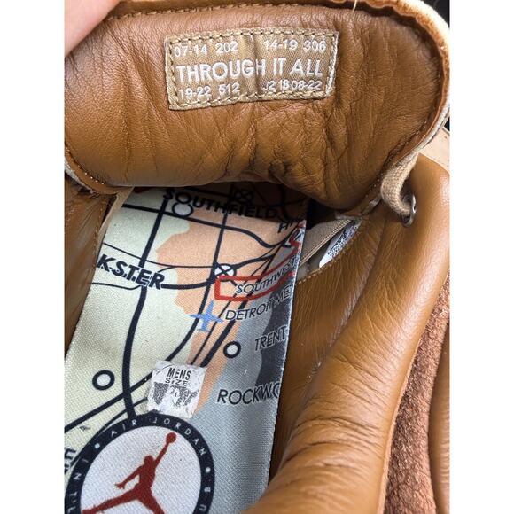 Nike Air Jordan 2 Retro Low Two 18 Rocky Tan Brown-Brit Tan Sz 10 [DV7129-222] main image 8